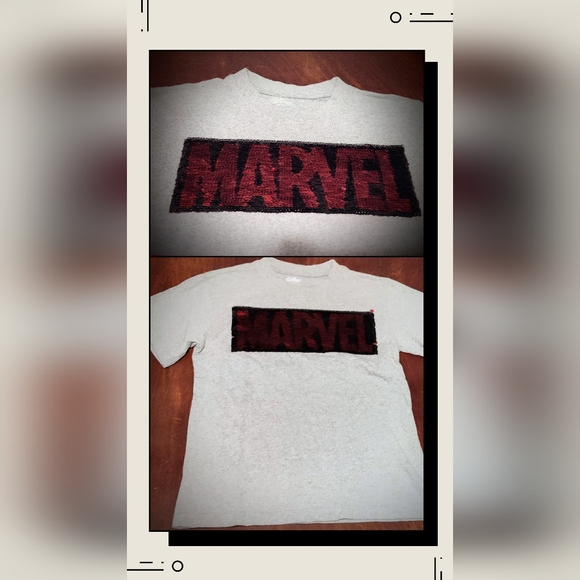 Marvel Comics Reversible Sequin Top ★ Unisex - Picture 2 of 3